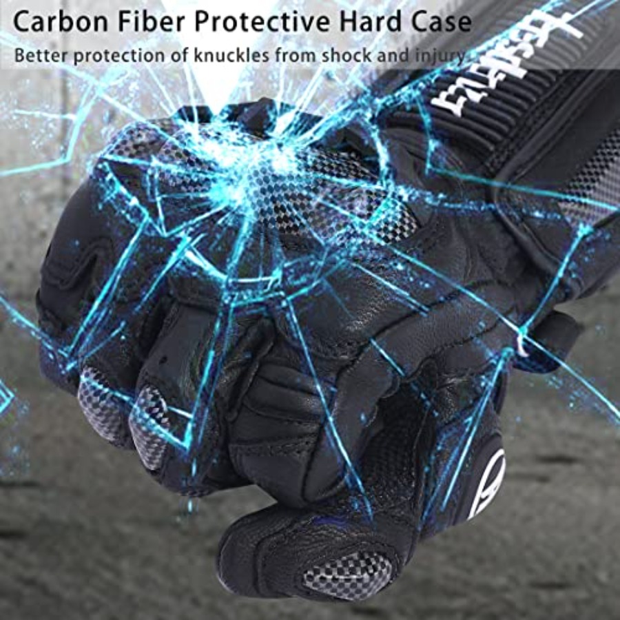 Motorcycle gloves for powerspo - مراجعة Motorcycle Glove Knuckle وسعره