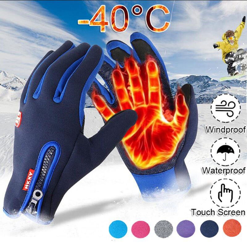 Touchscreen Fleece Warm Gloves - مراجعة Ski Glove Waterproof وسعره