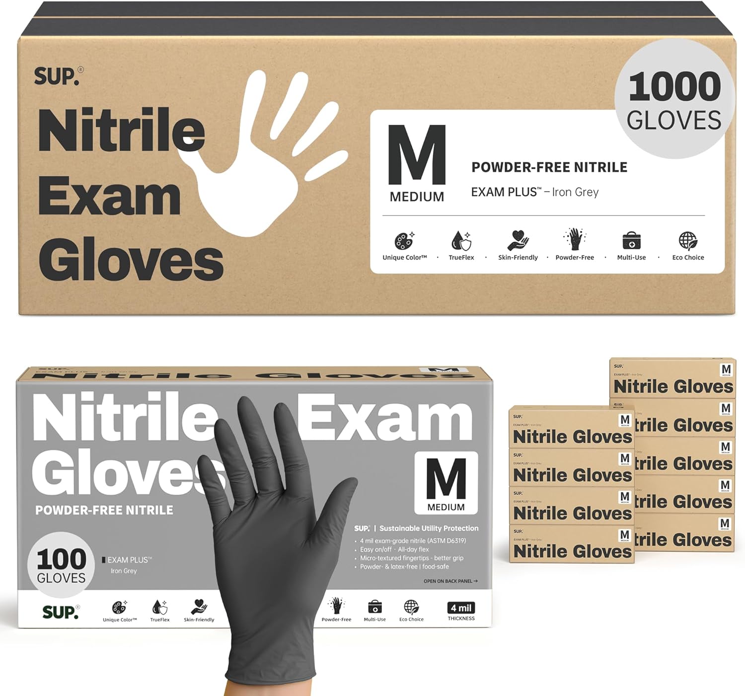 Nitrile Exam Gloves 1000 Ct Po - مراجعة Exam Glove Nitrile وسعره