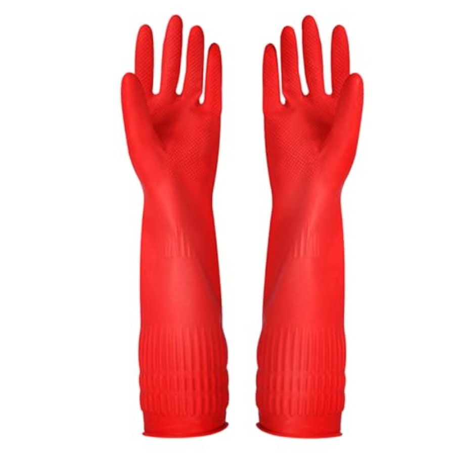 Rubber Cleaning Gloves Kitchen - مراجعة Rubber Glove Cleaning وسعره