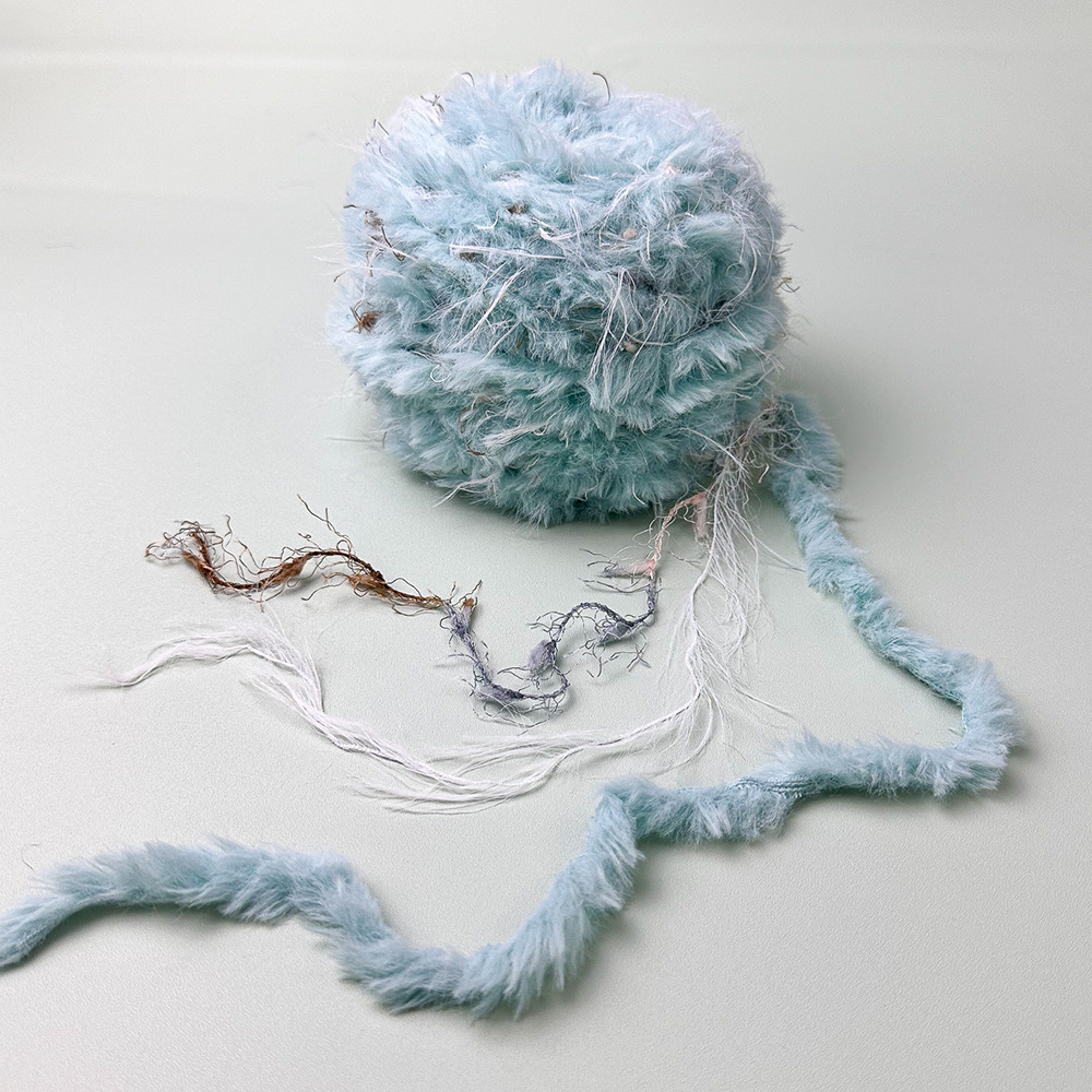 100g Hand Mixed Line Fur Line  - مراجعة Wool Glove Lined وسعره