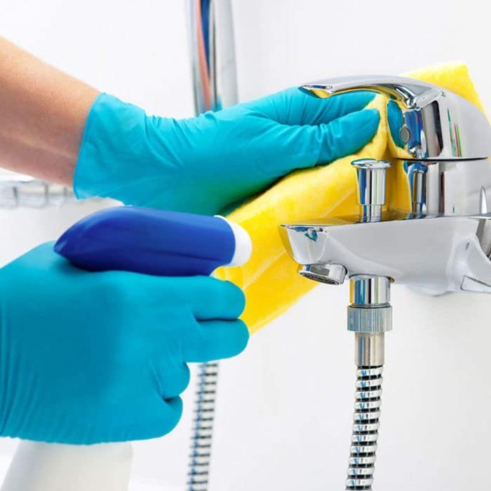 Latex-Free Blue Nitrile Exam G - مراجعة Exam Glove Nitrile وسعره