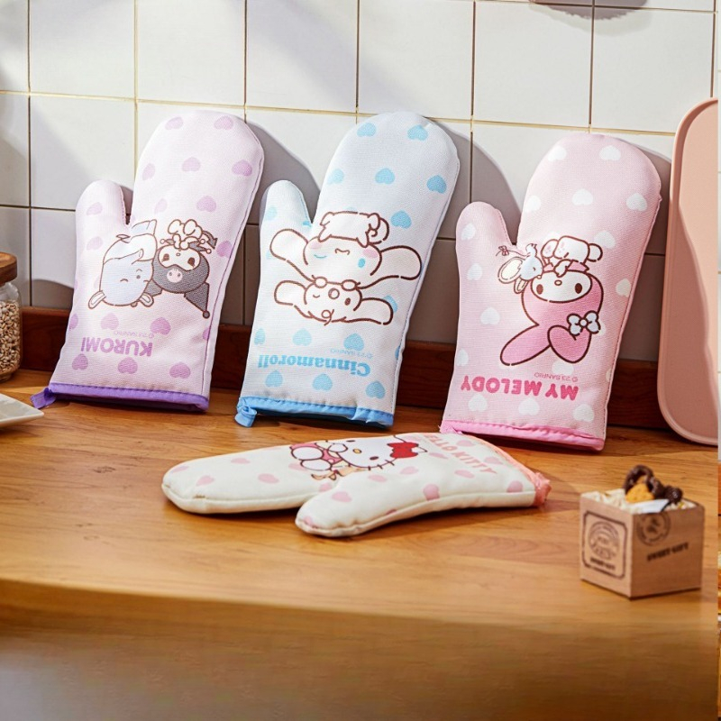 Cute Cartoon Oven Mitts Heat R - مراجعة Heat Resistant Glove وسعره