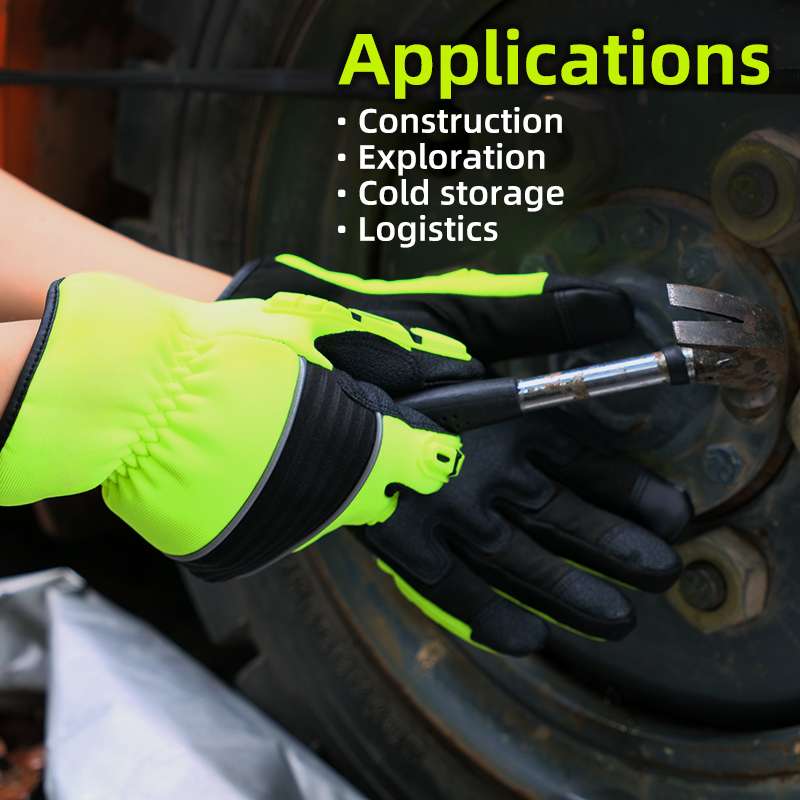 5mm TPR Impact Resistant, Cold - مراجعة Work Glove Impact وسعره
