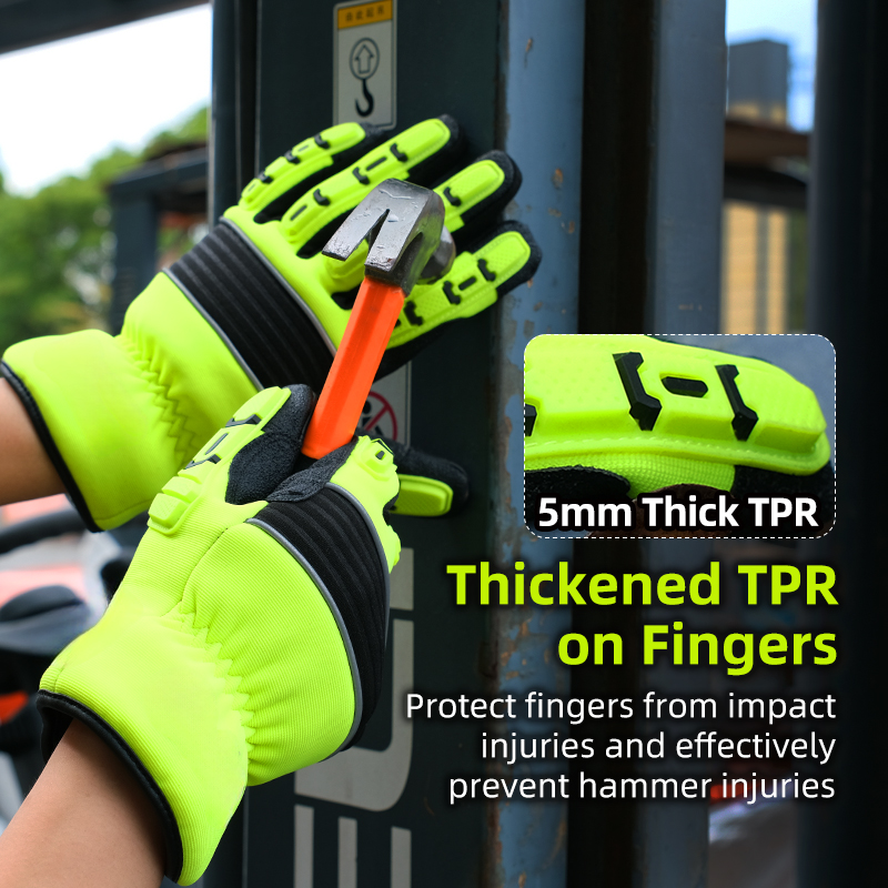 5mm TPR Impact Resistant, Cold - مراجعة Work Glove Impact وسعره