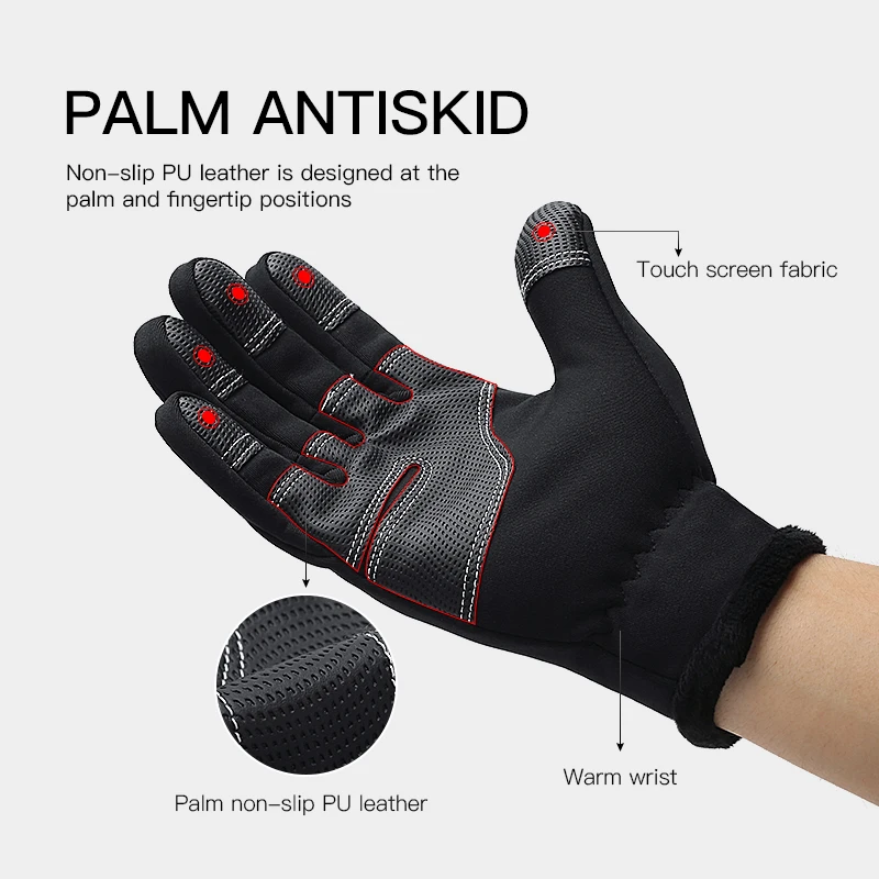 Kyncilor Motorcycle Gloves Win - مراجعة Ski Glove Waterproof وسعره