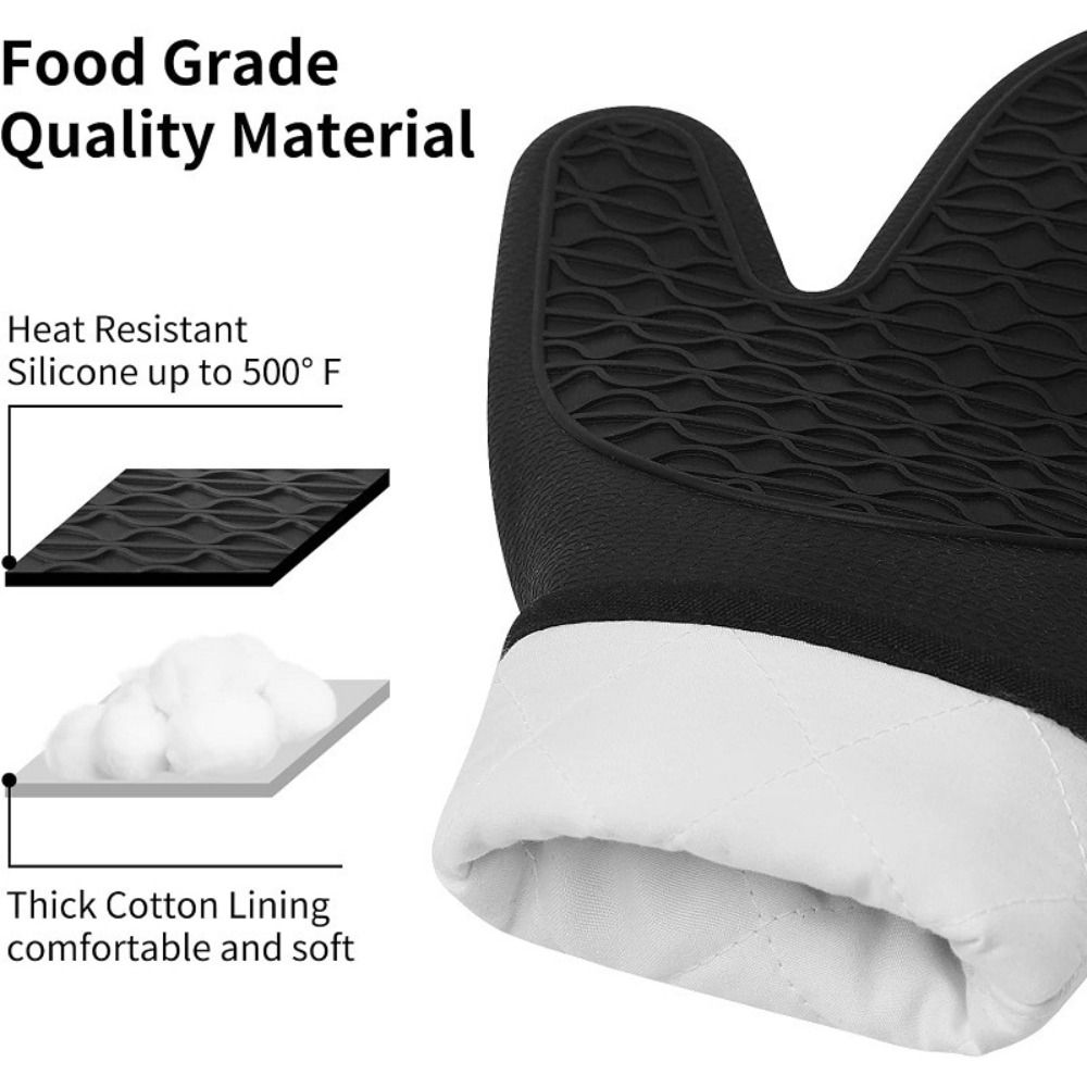 Food Grade Silicone Oven Mitts - مراجعة Oven Mitt Silicone وسعره
