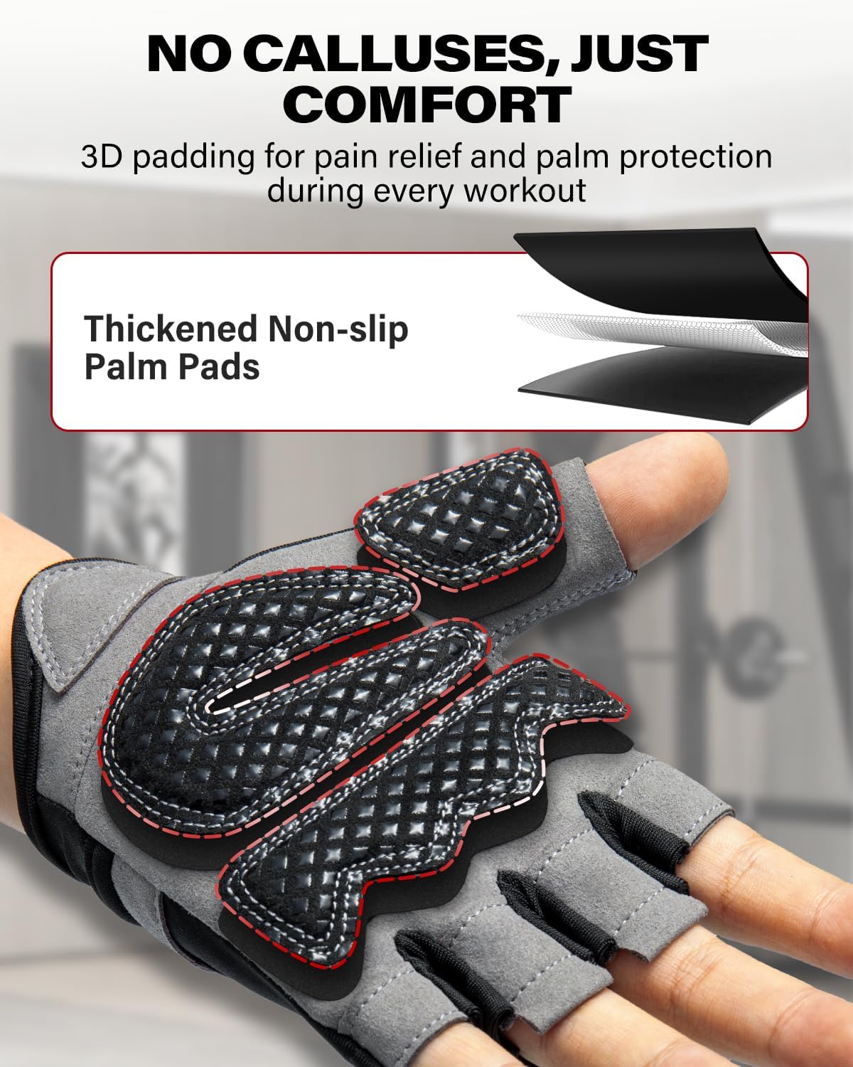 Workout Gloves for Men and Wom - مراجعة Workout Glove Gym وسعره