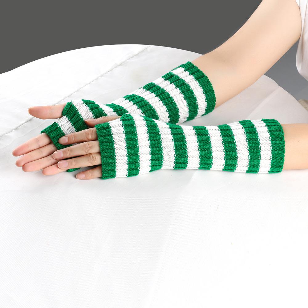 Winter Warm Long Sleeves Gothi - مراجعة Fingerless Glove Knit وسعره