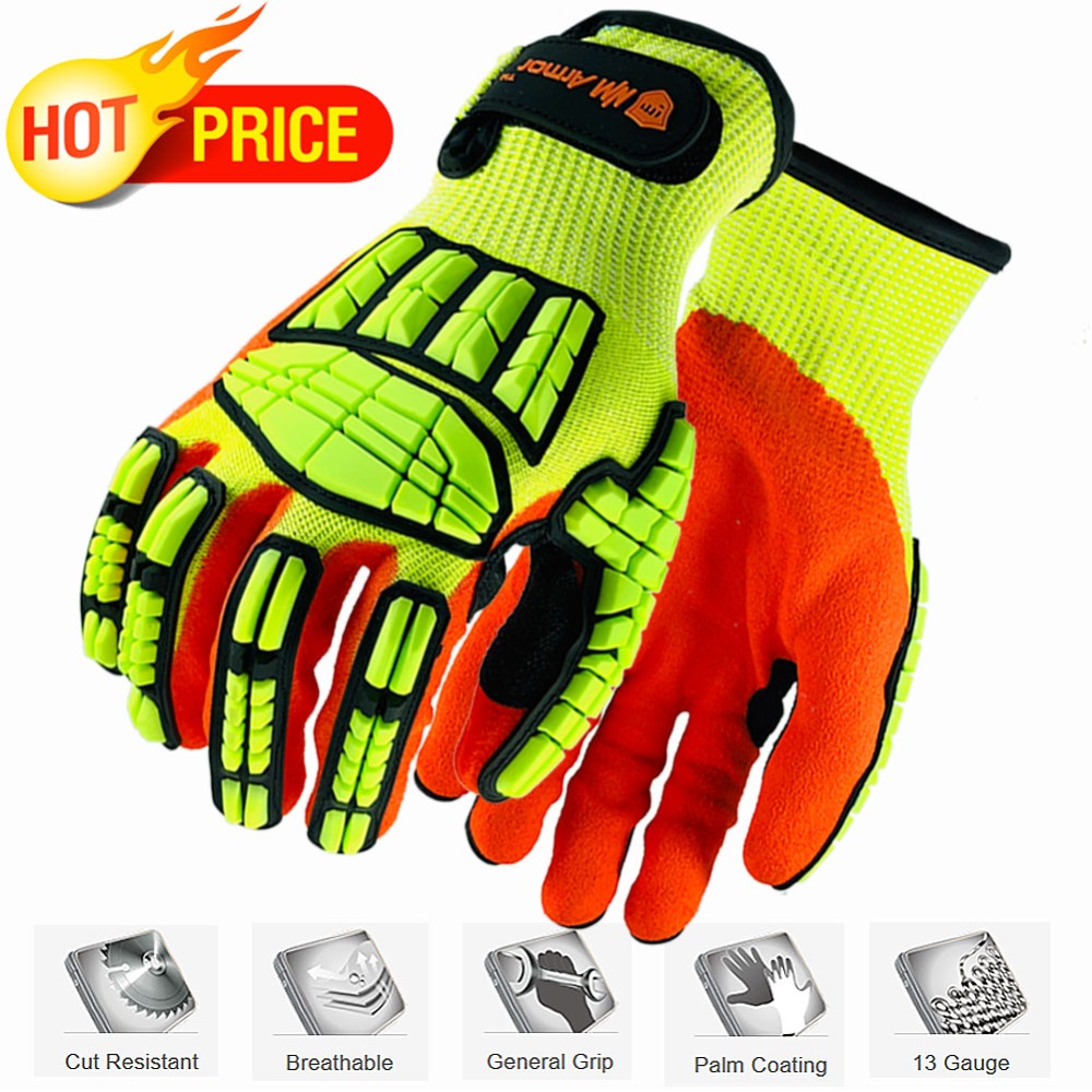 NMSafety Cut Resistant Level 5 - مراجعة Work Glove Impact وسعره