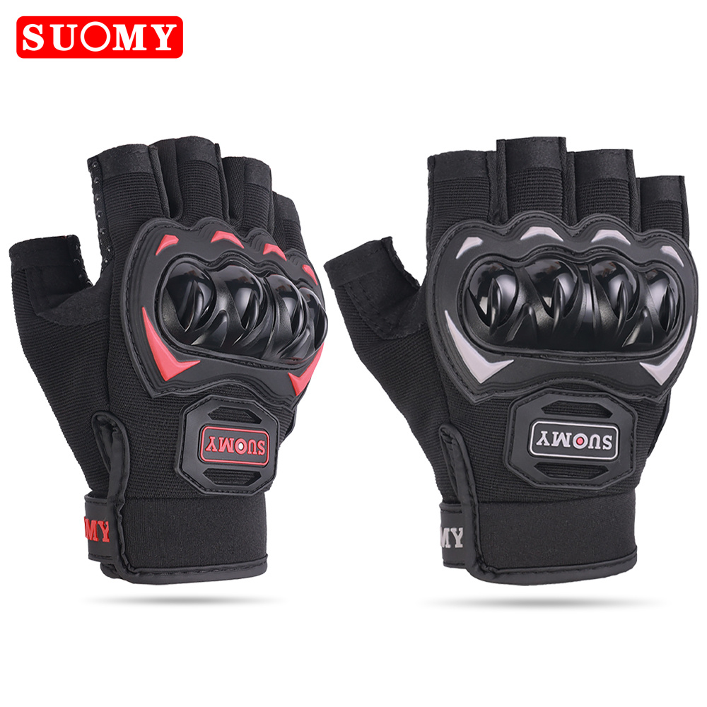 SUOMY Summer Motorcycle Gloves - مراجعة Cycling Glove Padded وسعره