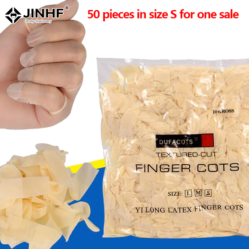New 50pcs/pack Disposable Late - مراجعة Latex Disposable Glove وسعره