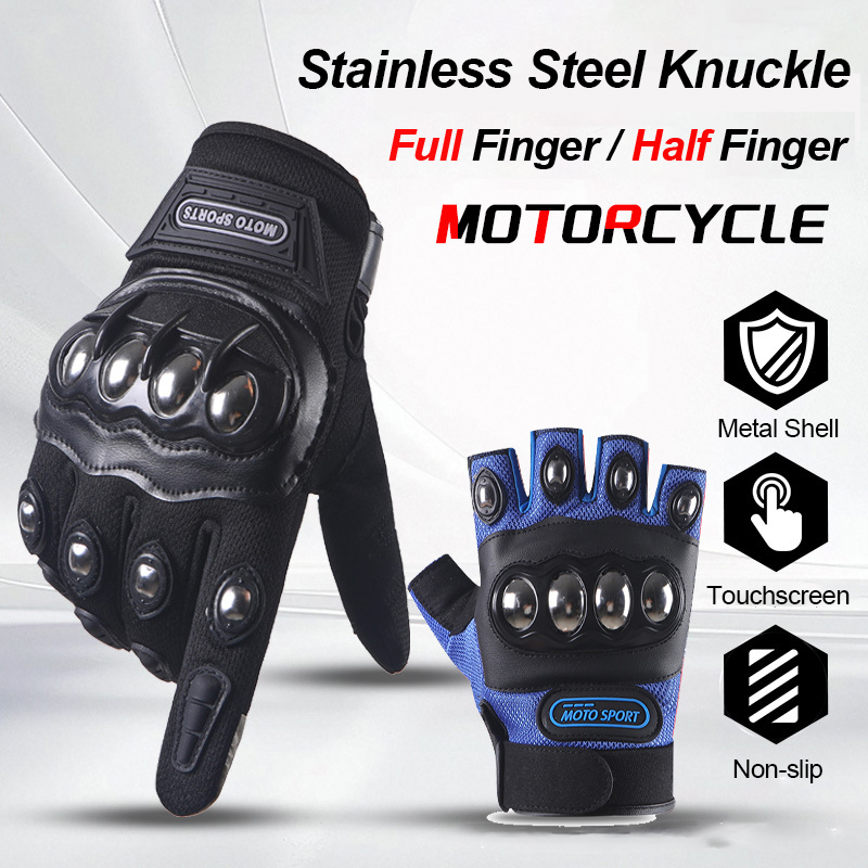 Stainless Steel Knuckle Tactic - مراجعة Work Glove Impact وسعره