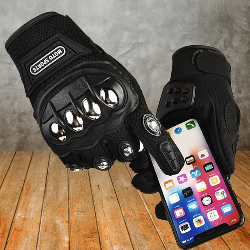 Stainless Steel Knuckle Tactic - مراجعة Work Glove Impact وسعره